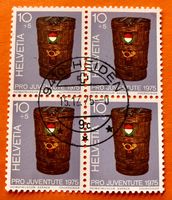 Nr.J 252 Pro Juventute GESTEMPELT Heiden 1975  