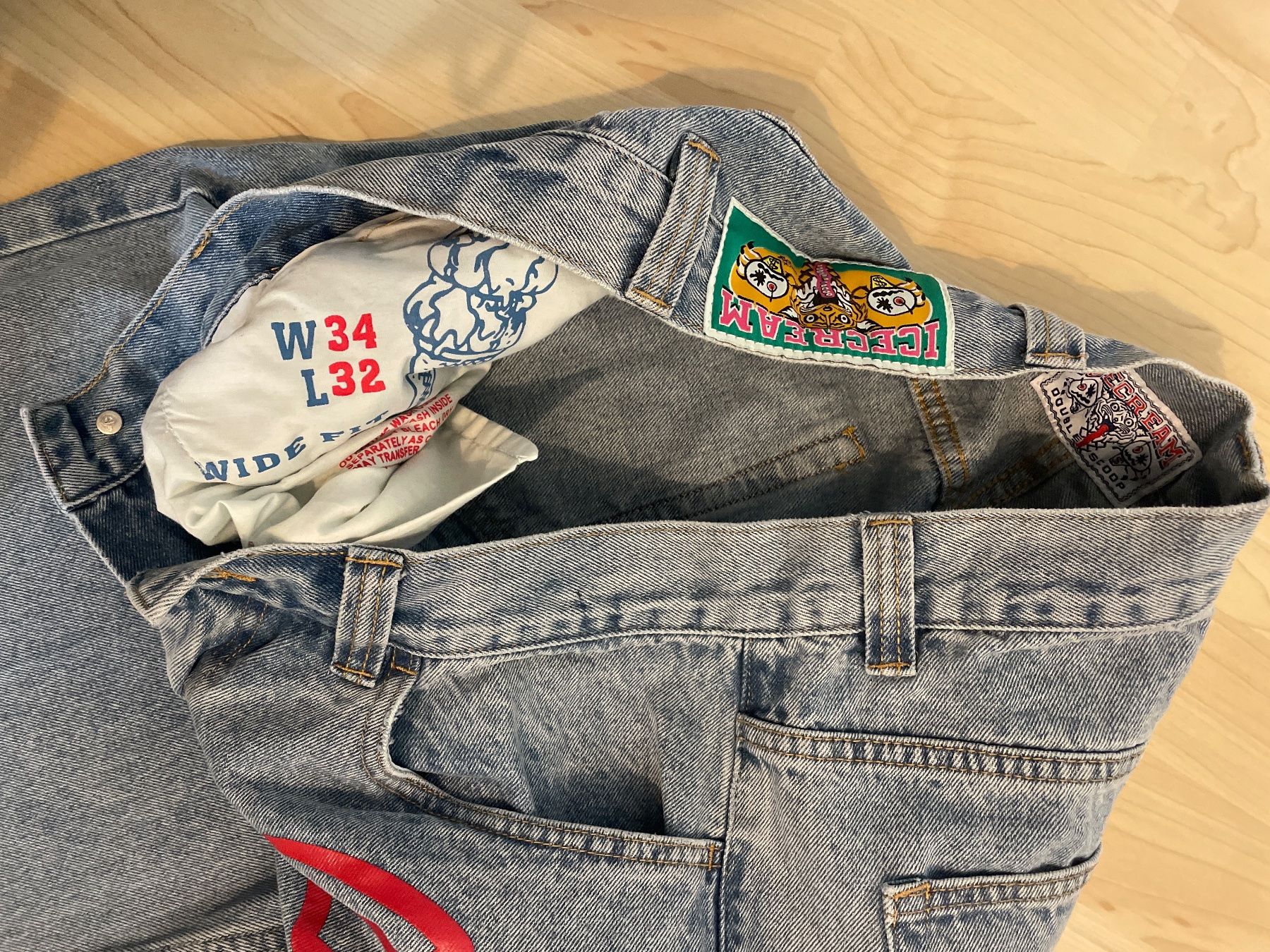 Jeans: Icecream Jeans RAR   Gr.34/32 – Usato da Obfelden venduto da 3zwerge 1