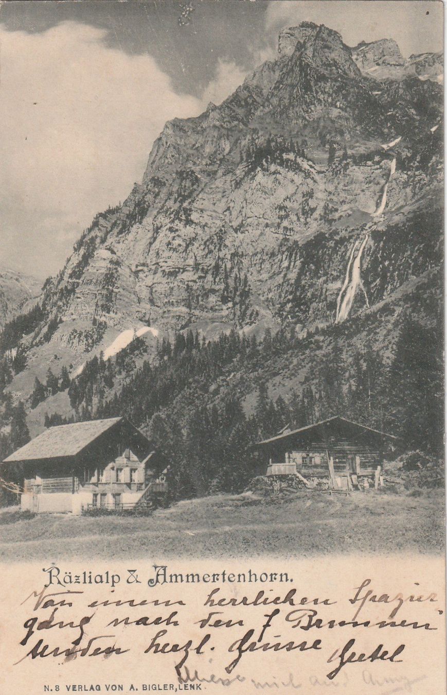 Cartoline postali: Rätzlialp – Usato da Lumbrein venduto da made02