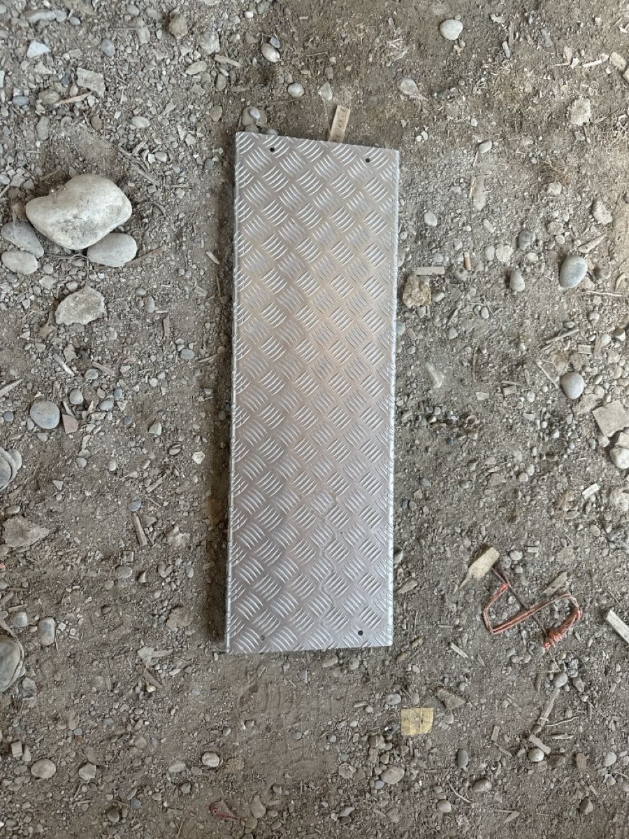 Wände & Decken: Metall Rampe Trittblech Aluminium  – Gebraucht aus wynau von takeyouhigher