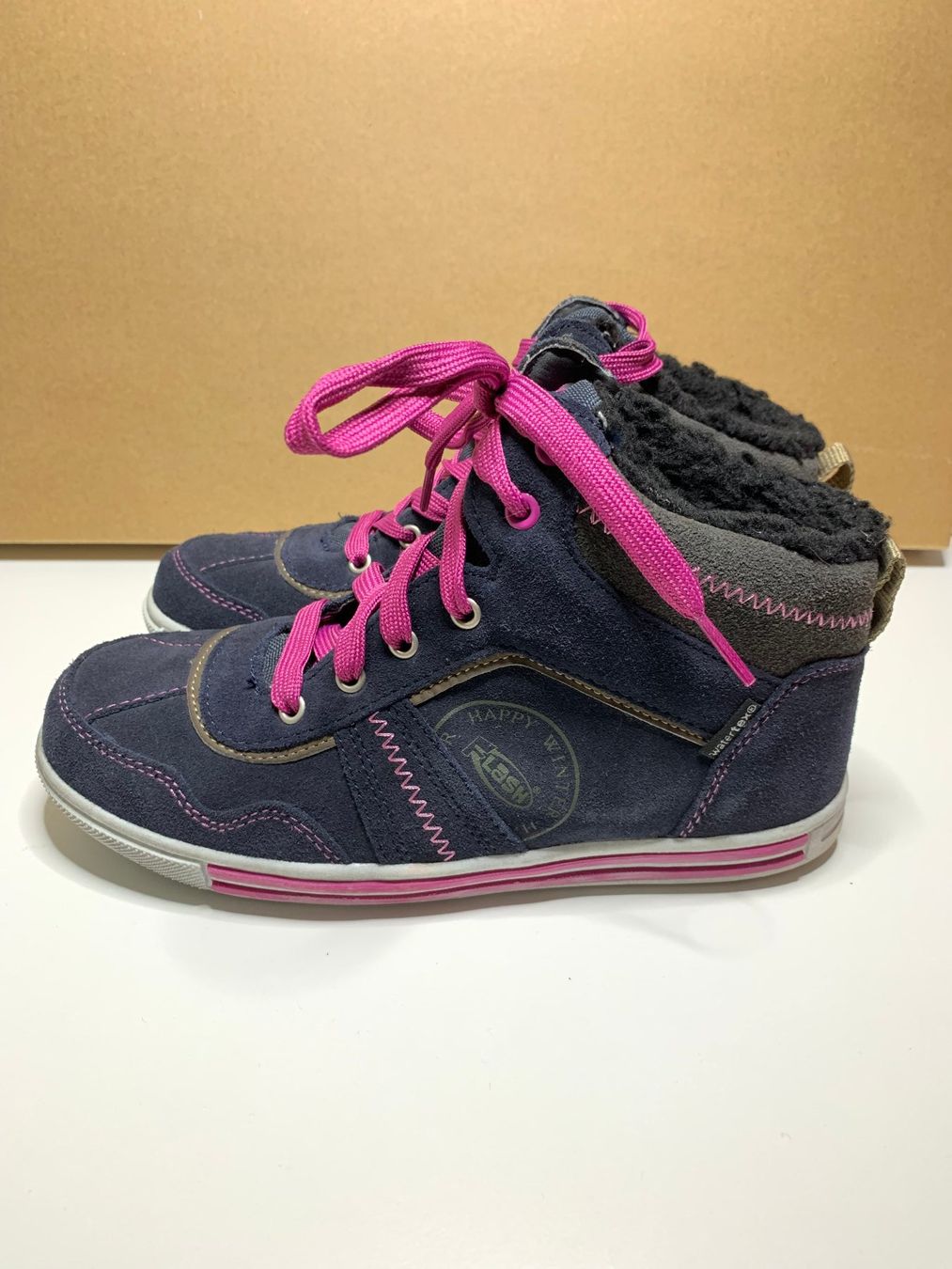 Scarpe per ragazze: Winterschuhe Gr. 35 (Leder) – Nuovo e nell'imballaggio originale da Wetzikon ZH venduto da EvisStore 1