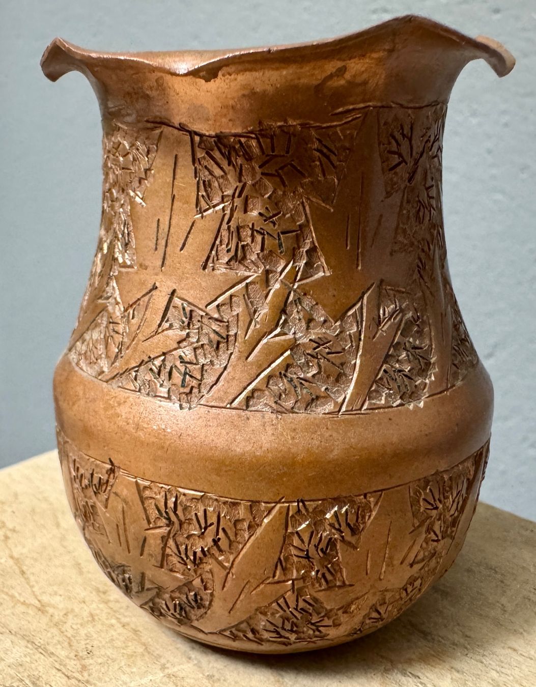 Vasi & Recipienti: Antike kleine Kupfer Vase 7 cm – Usato da Rothrist venduto da Luckywinner 1
