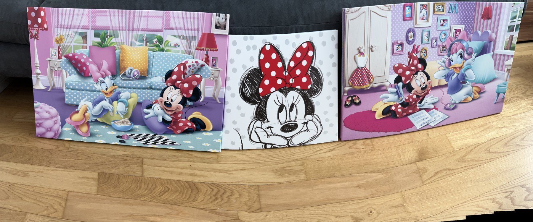 Foto & Immagini: 3 minnie mouse Leinwand Bilder – Usato da Reichenburg venduto da Sternschnuppa 1