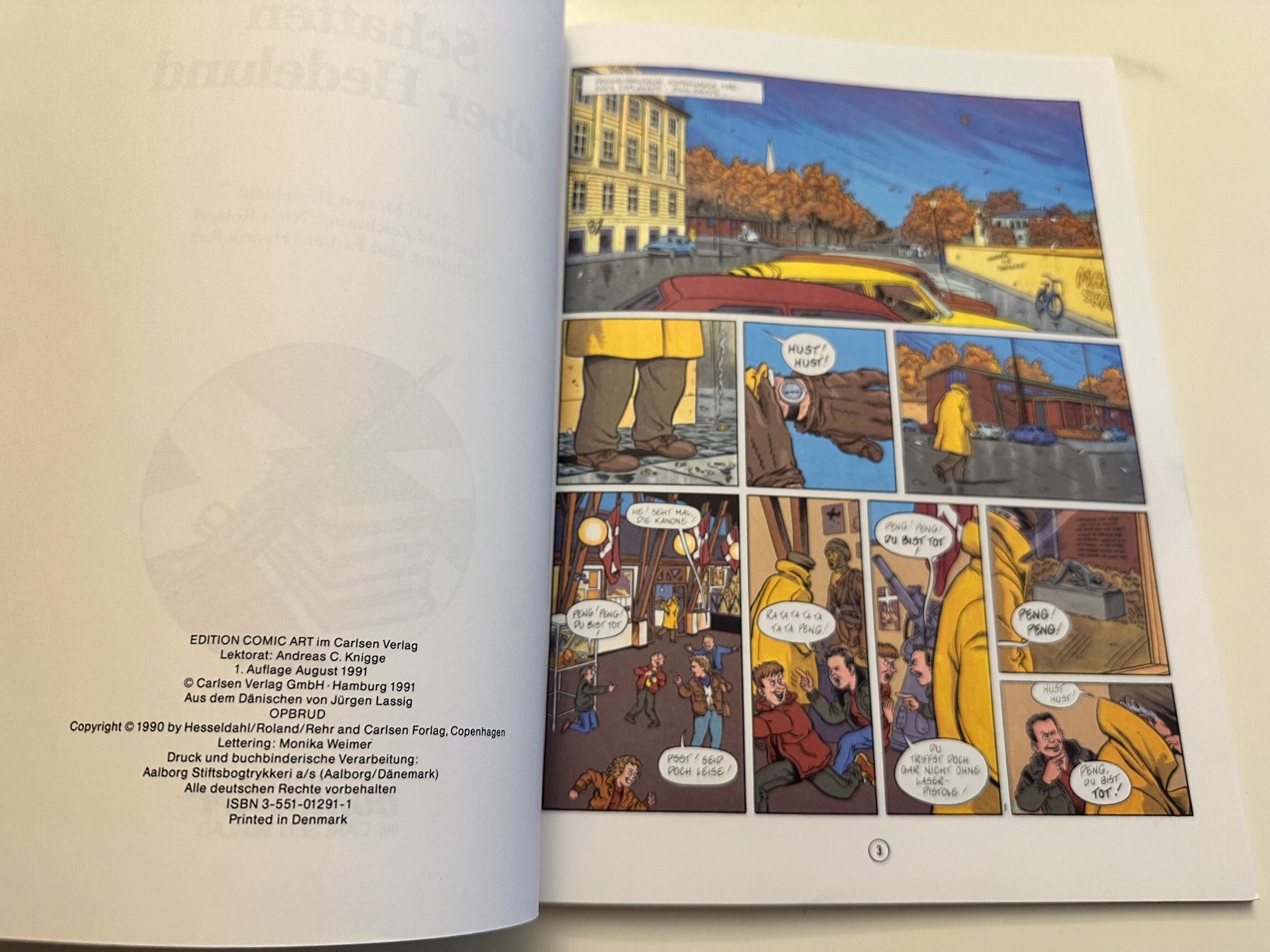 Comics: Die Zeit der Abrechnung 1 - Schatten über Hedelund – Gebraucht aus Münsingen von Ganjam 3