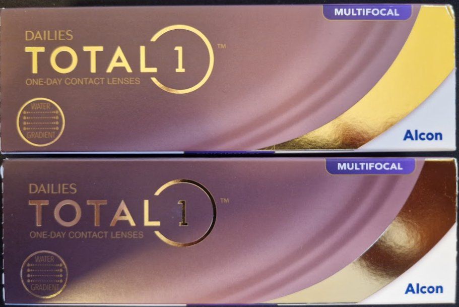 Lenti a contatto: Alcon Dailies Total 1 Multifocal -2.00, Add +1.25 – Nuovo e nell'imballaggio originale da Au SG venduto da jes_bj6k