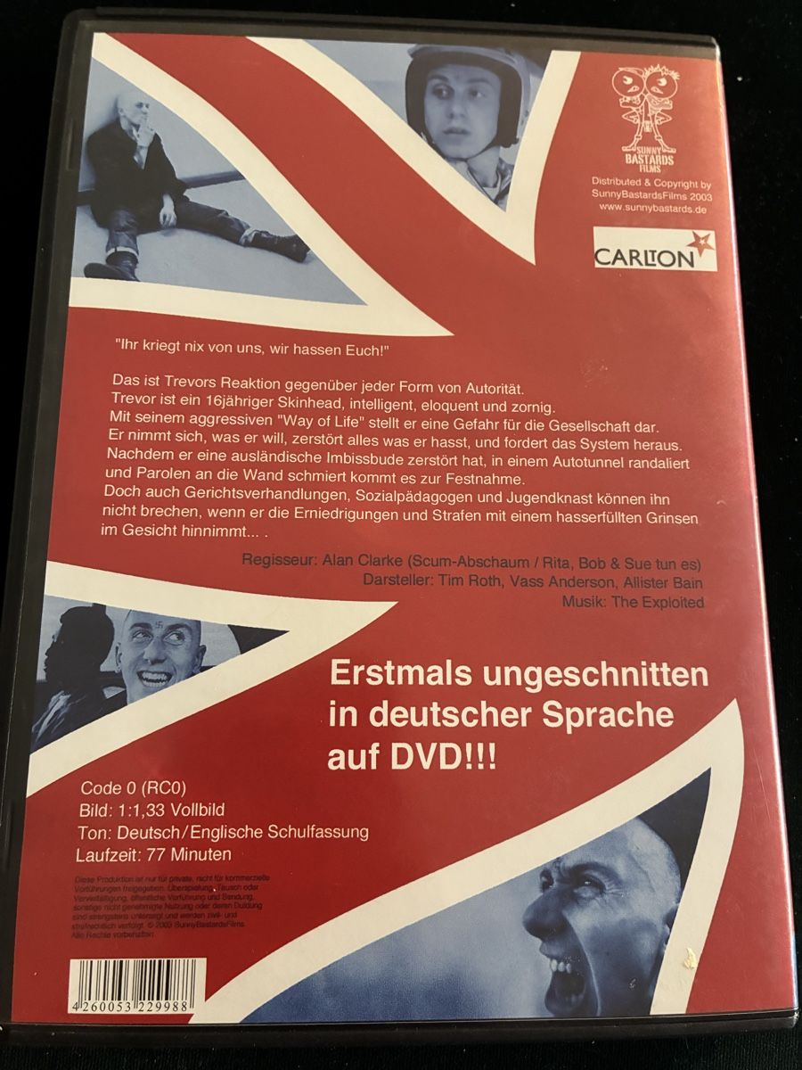 Alle DVDs: Made in Britain DVD UK 1982 UNCUT – Gebraucht aus St.Gallen von Poulet_92 1