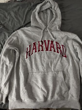 Harvard Hoodie von H&M, Grau, Grösse M - Top Zustand!