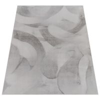 -50%‼️ Flauschiger 240x340  Teppich Super Soft Silbergrau🩶