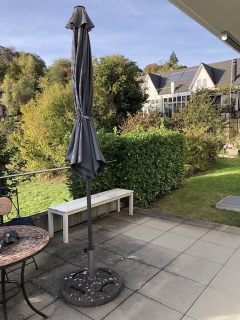 Sonnenschirm mit Fuss Kaufen auf Ricardo