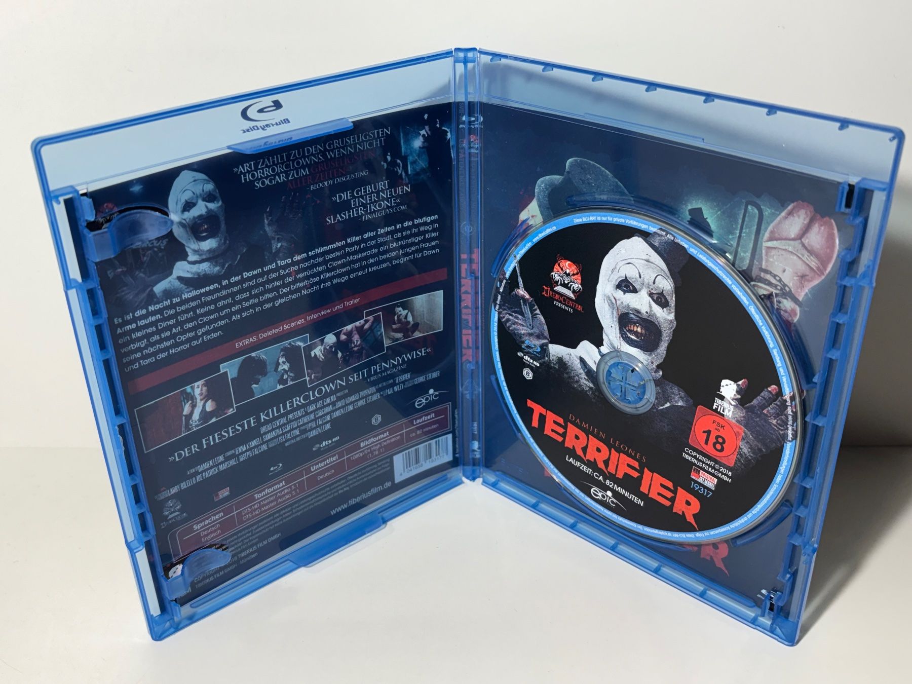 Tous les DVDs: Terrifier Blu Ray – D'occasion à Wilderswil par Sstriker 2