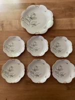 Johann Seltmann Vohenstrauss, 6 Dessertteller mit Platte