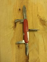 3 alte kleine Sackmesser  Inox  nicht Victorinox