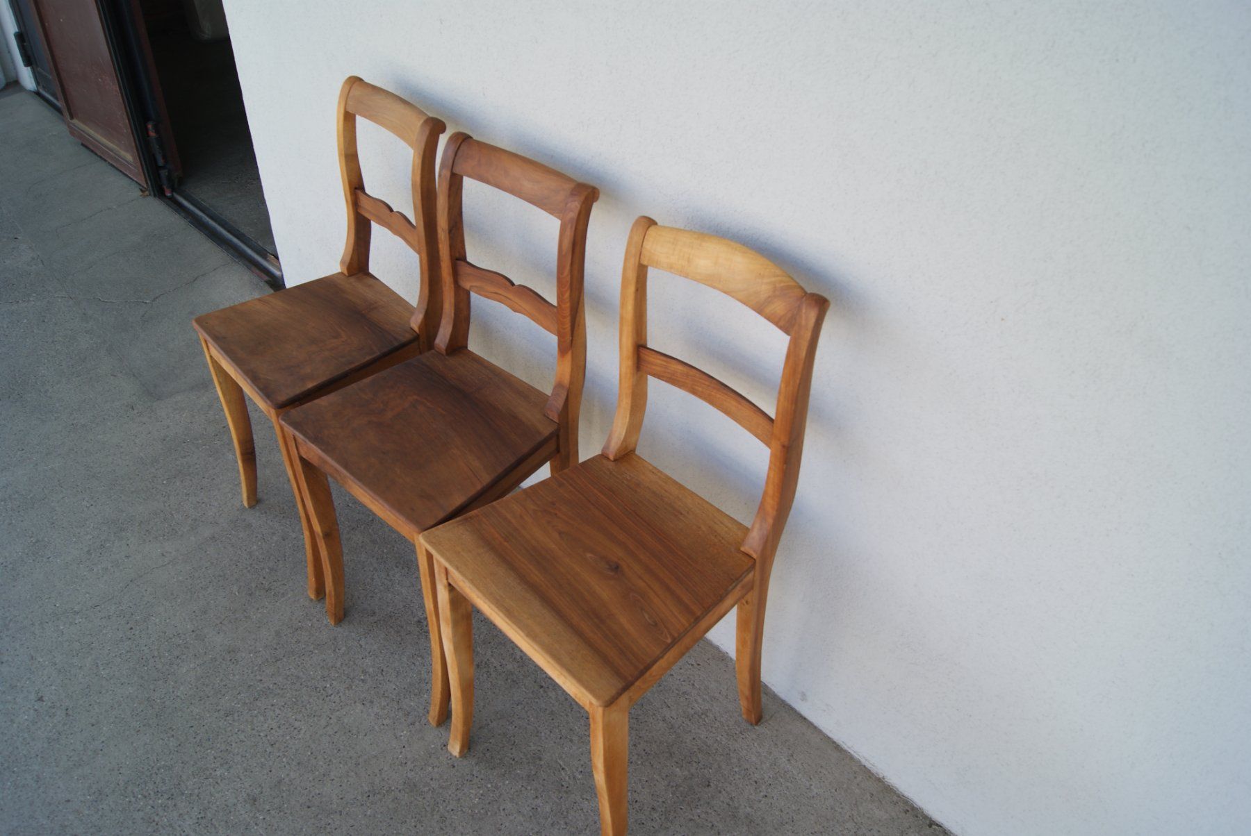 Chaises: 3 Biedermeierstühle Nussbaum – D'occasion à Schafisheim par ds.roth 3