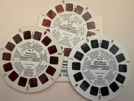 View-Master 3D: Nr. B 315 Pinocchio-Lady & Tramp-Snow White