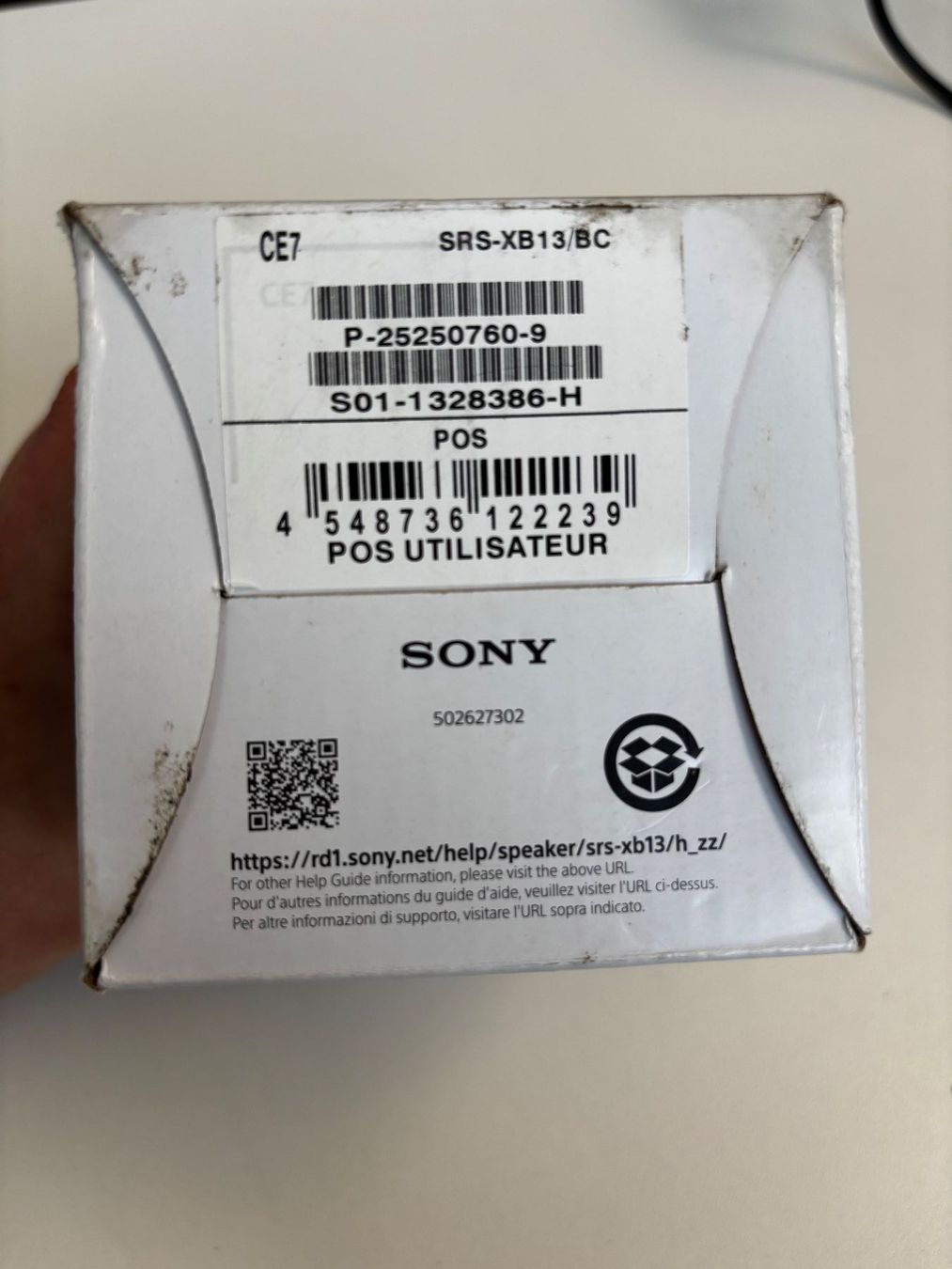 Sony Casse acustiche: Sony SRS-XB13 Wireless Speaker Schwarz Neu – Nuovo (secondo la descrizione) da Frauenfeld venduto da Staatsanwaltschaft 4