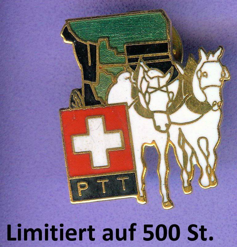 Plaketten & Abzeichen: PTT   Lim. 265/500 – Gebraucht aus Winterthur von Sammleroase