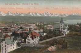 Biel--Karte gelaufen 1911