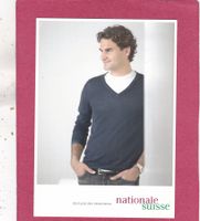 Werbekarte Nationale Suisse Roger Federer