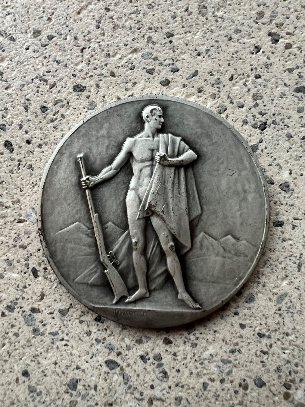 Medaglie: Silber Schützenmedaille Vaud 1922 R-1663a – Usato da Luzern venduto da LegacyMint
