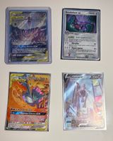4 cartes Pokemon (Mewtwo V Pokemon go edition ; brouhabam ex