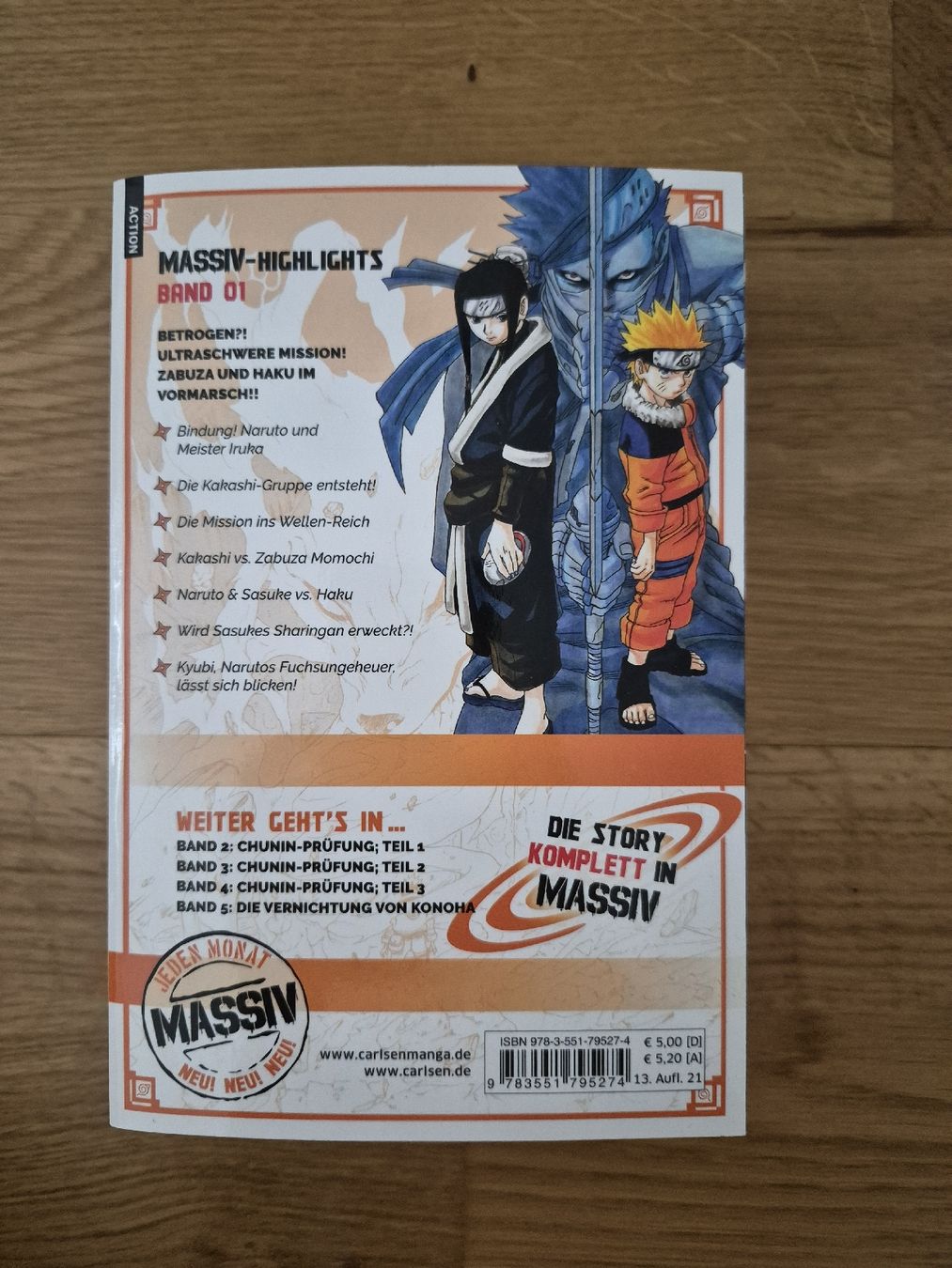 Comics: Naruto Massiv Band 1 – Neu (gemäss Beschreibung) aus Wald AR von Le_Frosch 1
