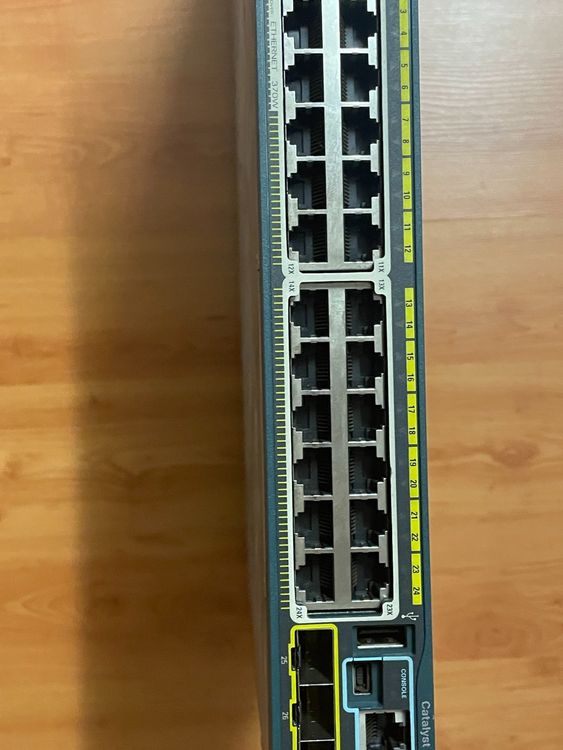 Cisco Catalyst 2960 Switch WS-C2960S-24PS-L (Gebraucht) in Eichberg für ...