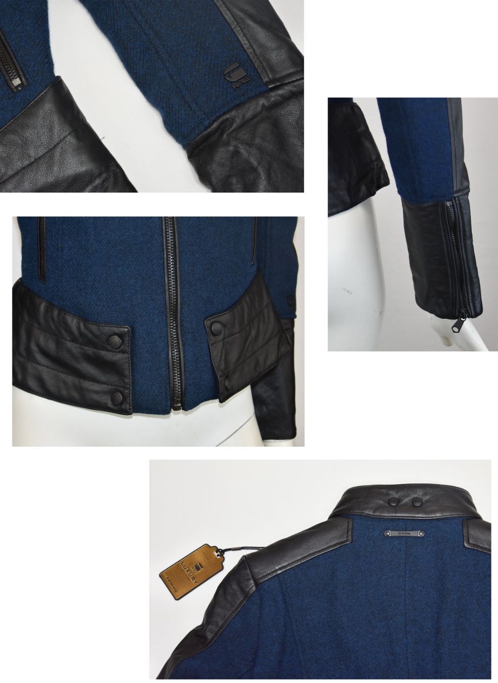 G-Star Jacken: G-Star RAW Damen Jacke,COOK Jacket Leder Winterjacke /S/ NEU – Neu und originalverpackt aus Wohlenschwil von ABC-Vintage 6