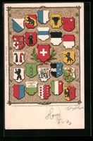 Schweiz, Wappen der verschiedenen Kanton