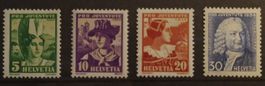 Sellos Suiza 1934 pro Juventute, nuevos