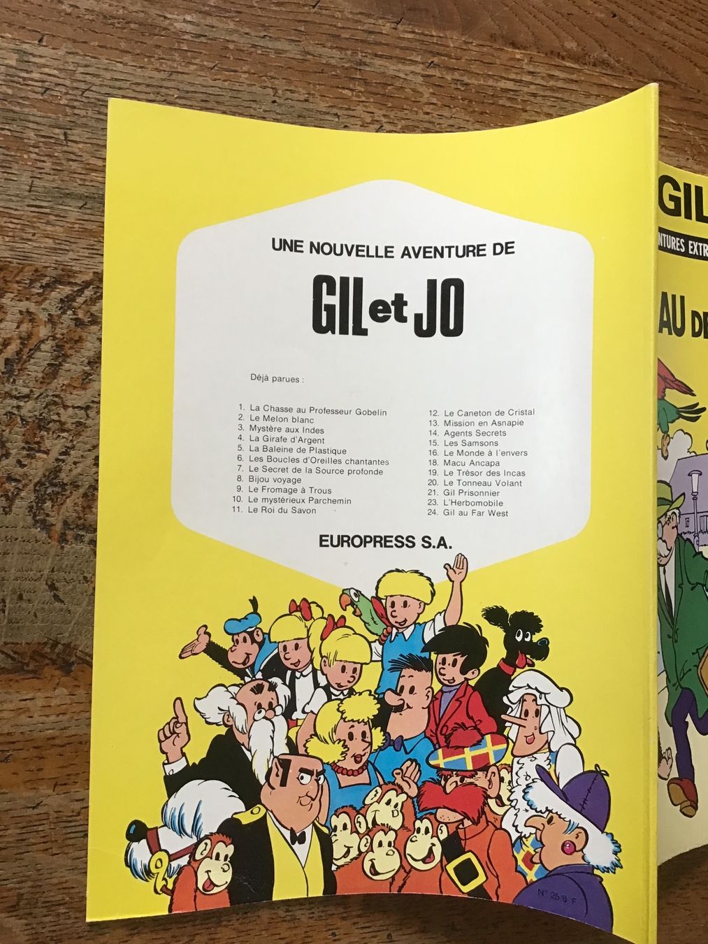 Fumetti: Gil et Jo EO T 25 – Usato da Fully venduto da Ruby97 2