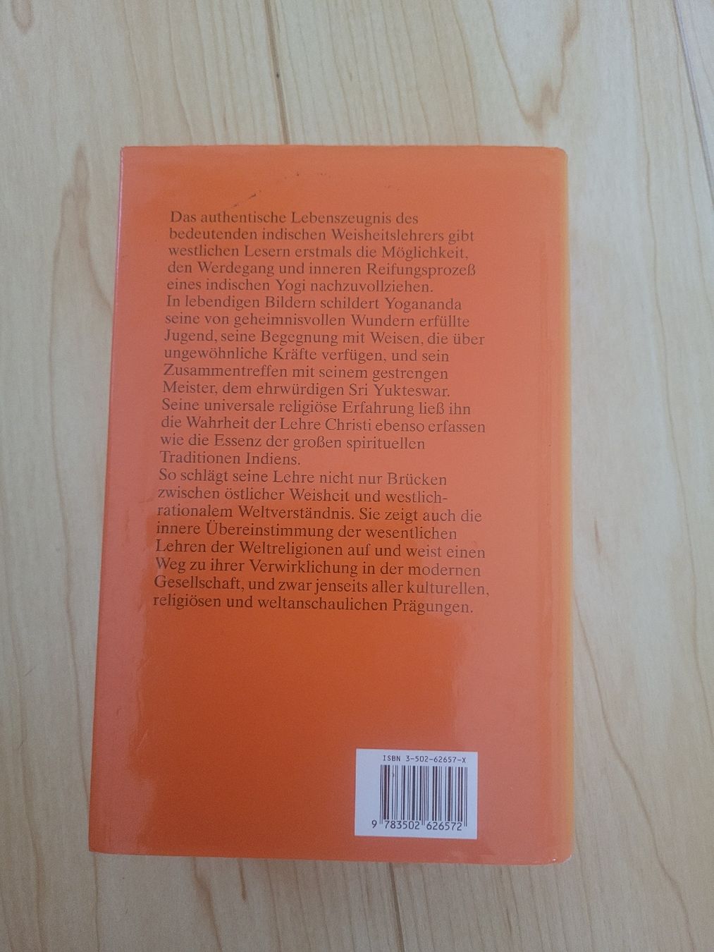 Bücher: Buch Autobiographie eines Yogi Paramahansa Yogananda – Gebraucht aus Muttenz von Chipsy2009 1