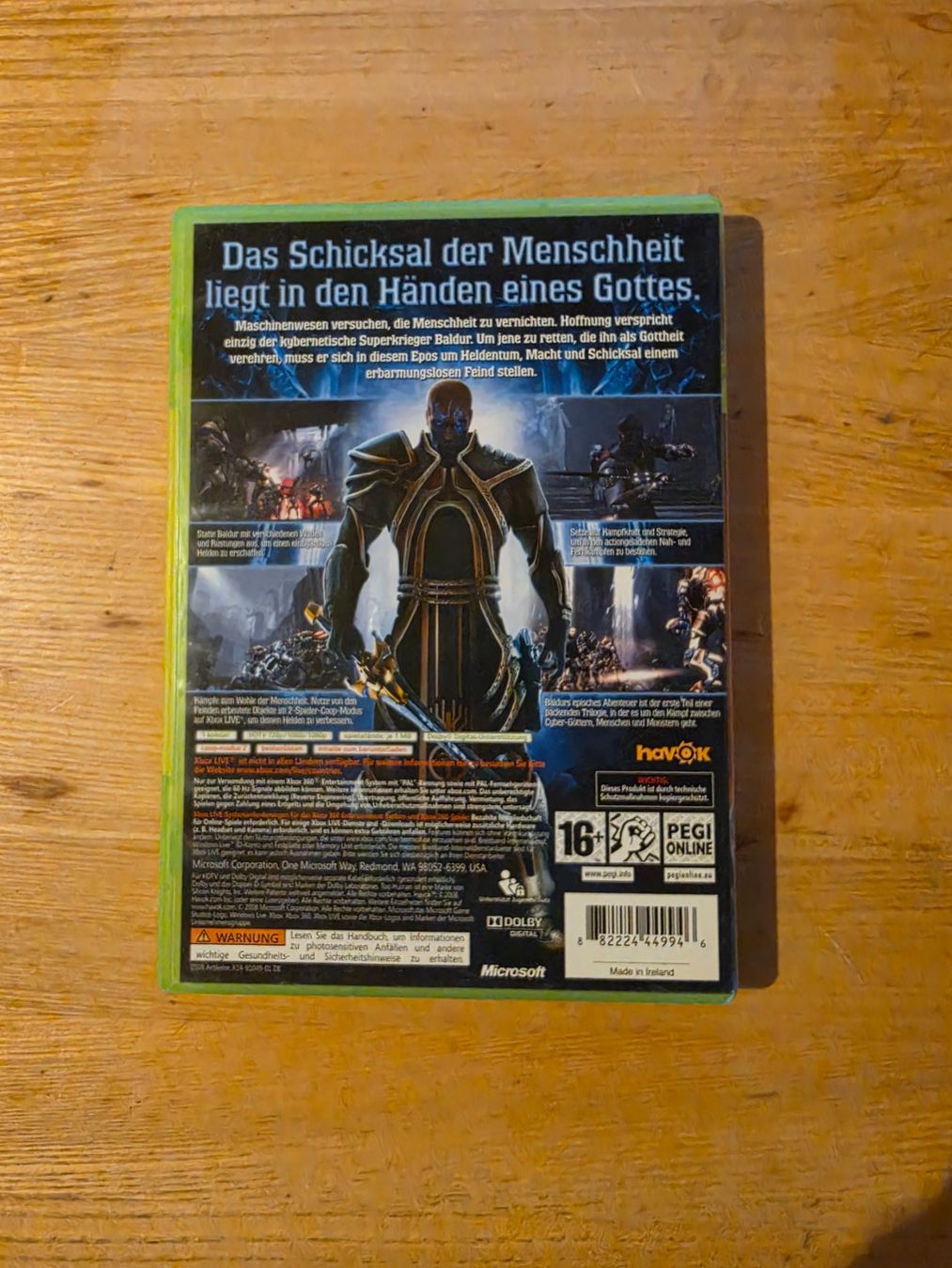 Jeux: Xbox 360 Too Human ab 1.- – D'occasion à triesenberg par wisi369 1