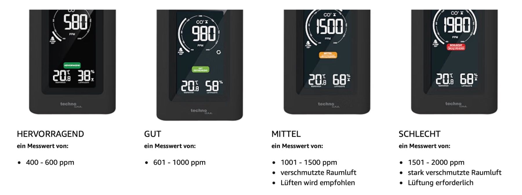 Technocraft Messen: Technoline CO2 Messgerät WL1030 – Neu (gemäss Beschreibung) aus Zollikon von abrandli 4