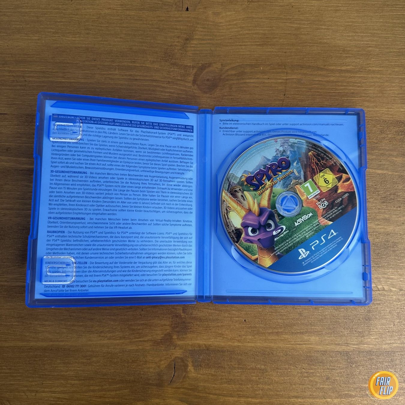Spiele: PS4 Spyro Reignited Trilogy Activision – Gebraucht aus Luzern von fairflip 1