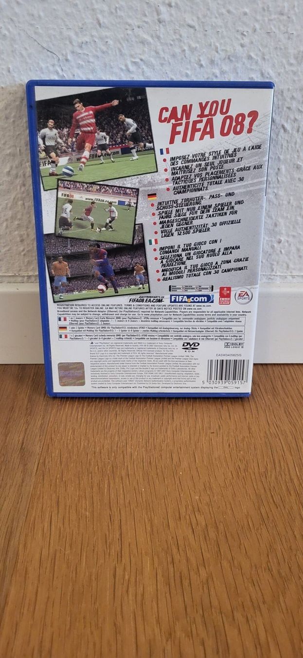 Sony Giochi: PS2 - Fifa 08 – Usato da Münsingen venduto da DigitaleSpielecke 1
