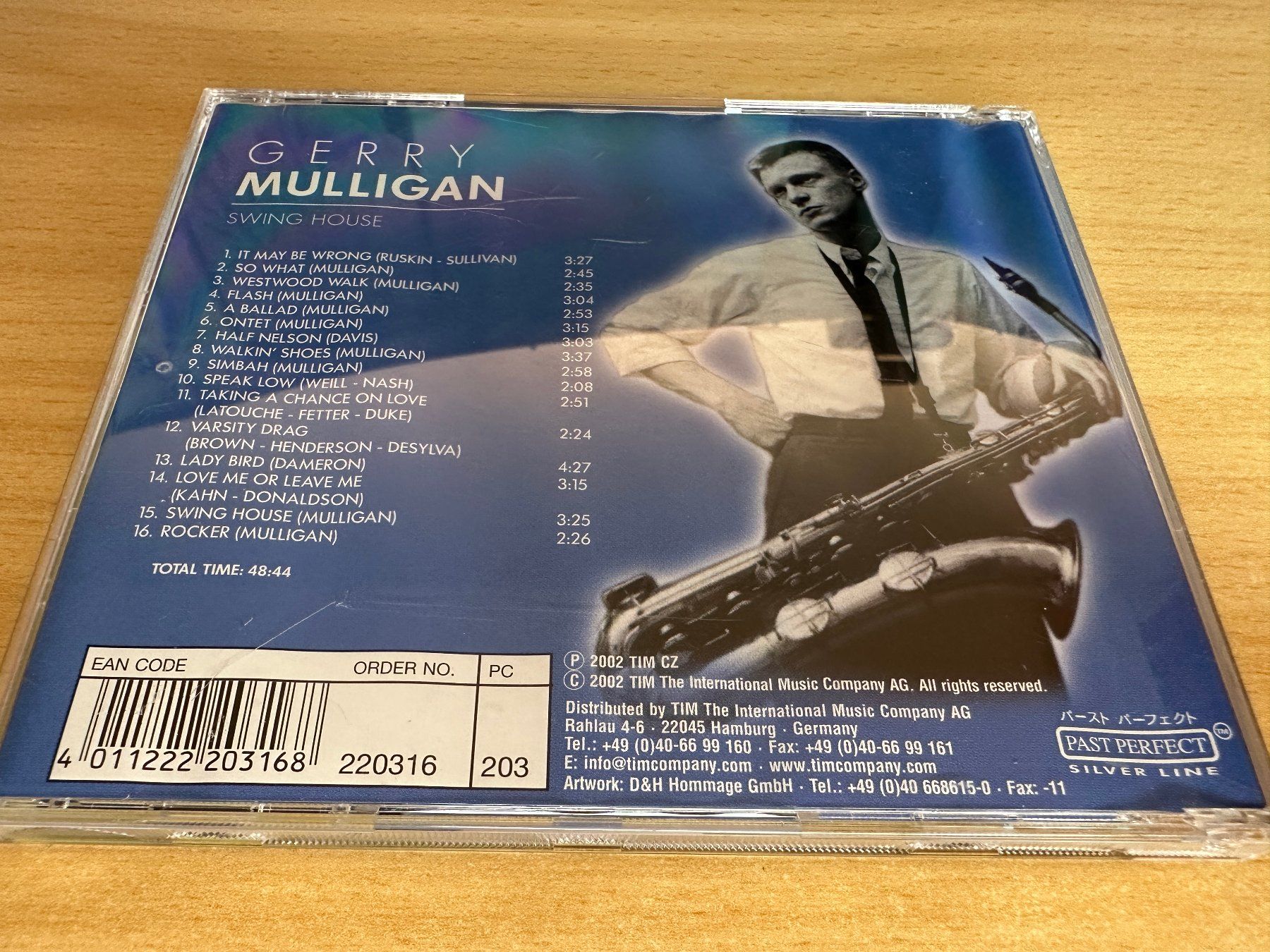 CD: Gerry Mulligan - Swing House – Usato da Rikon im Tösstal venduto da Alpenmutz 1