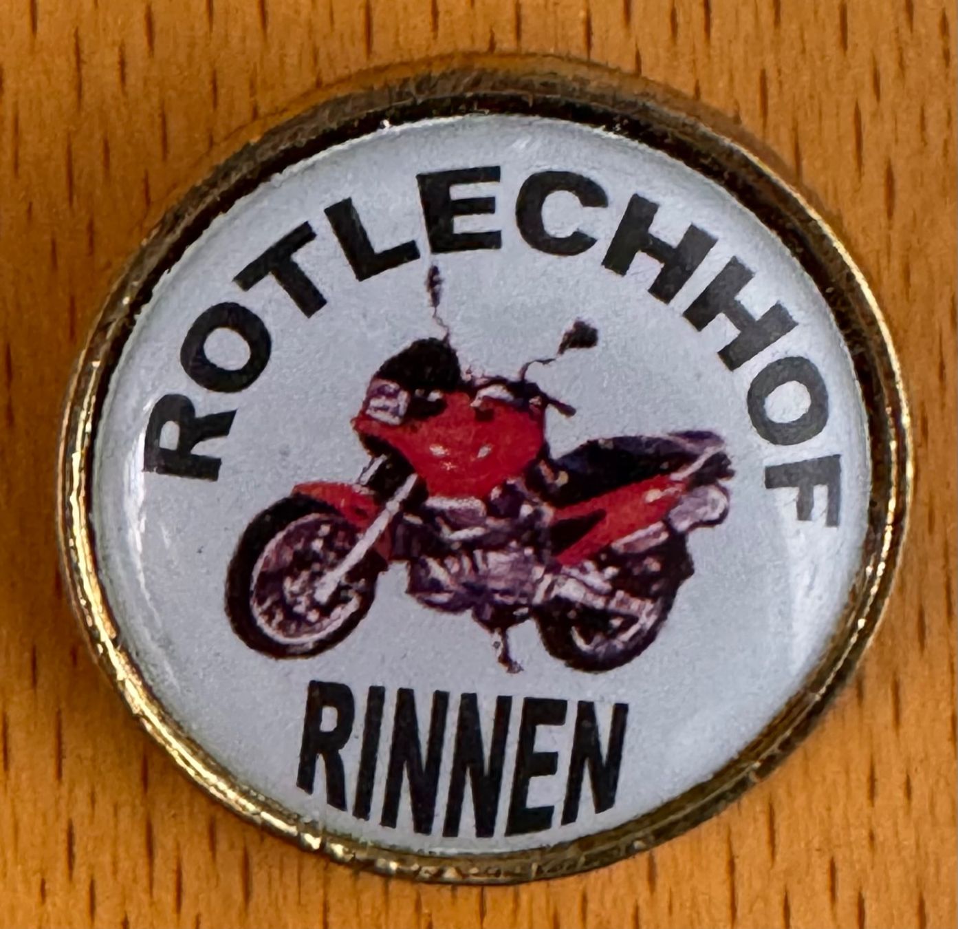 Spille & Fermagli: Abzeichen, Rotlechhof Rinnen Motorrad – Usato da Andwil SG venduto da Ariisa1234