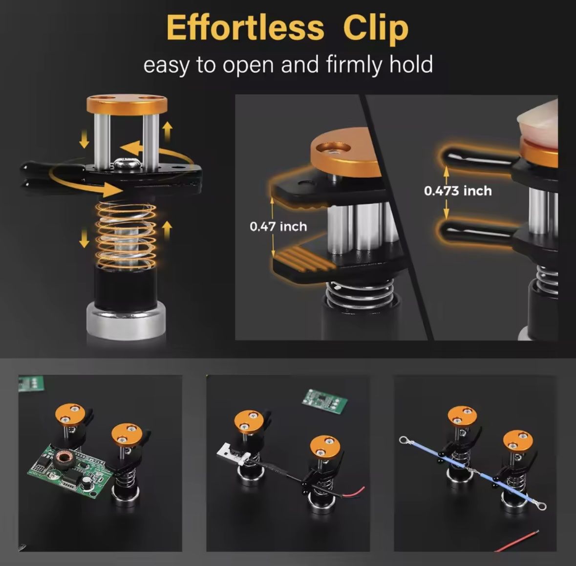 Tutti gli attrezzi: Professionelle Dritte Hand/Löthilfe - Magnetisch – Nuovo e nell'imballaggio originale da Luzern venduto da MusikElektronikShop 1