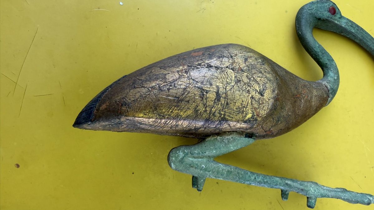 Statuette: Ägypten Ibis Bronze Vogel – Usato da Riedholz venduto da Frettchen63 6