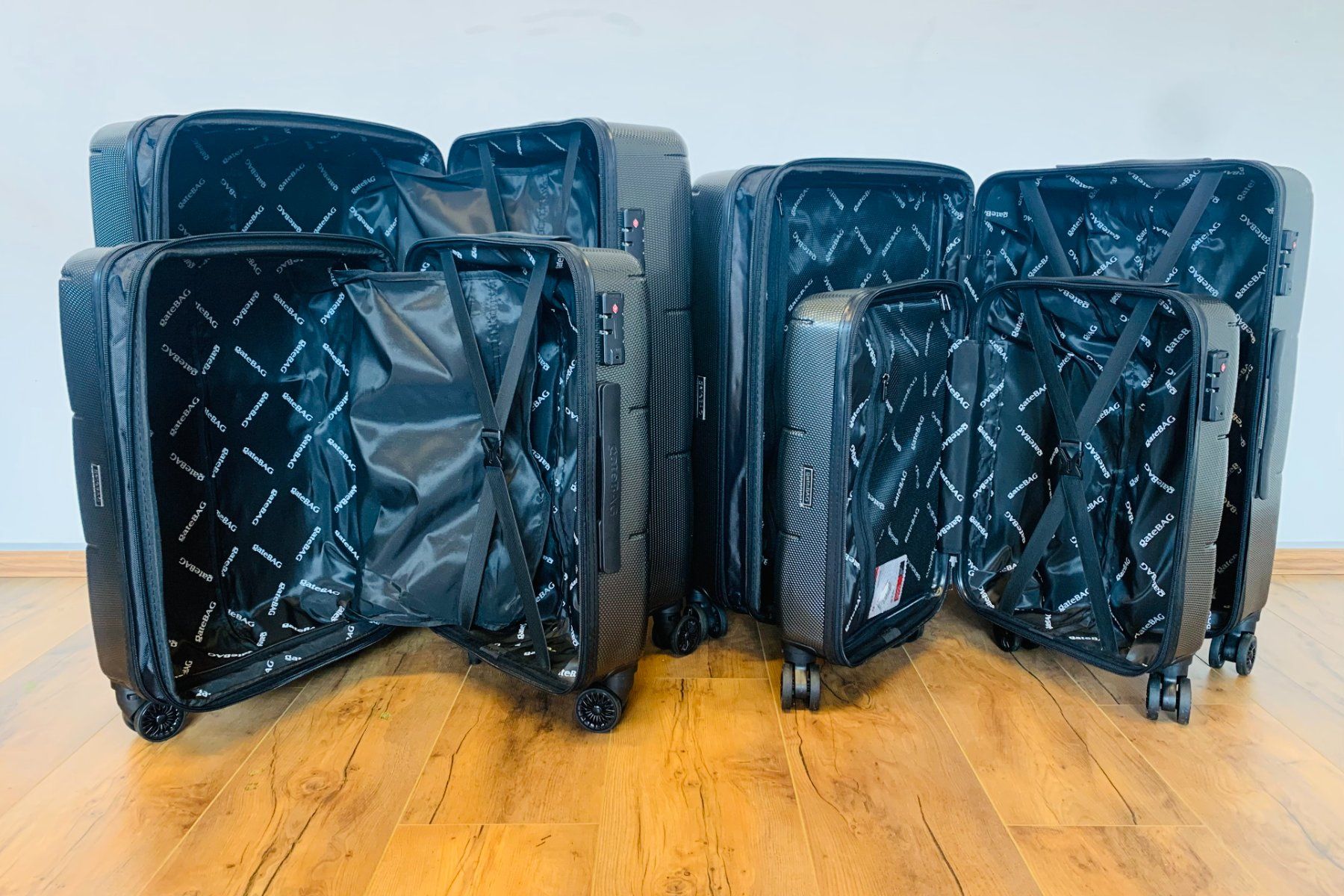 Valigie: 4 teiliges Koffer Polycarbonat gateBAG BUNDLE ANTHRAZIT NEU – Nuovo e nell'imballaggio originale da Bergdietikon venduto da shopAgent 8