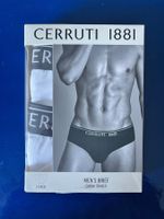 Slips Herren, CERRUTI 1881, Grösse S,  2 Stück in Weiss