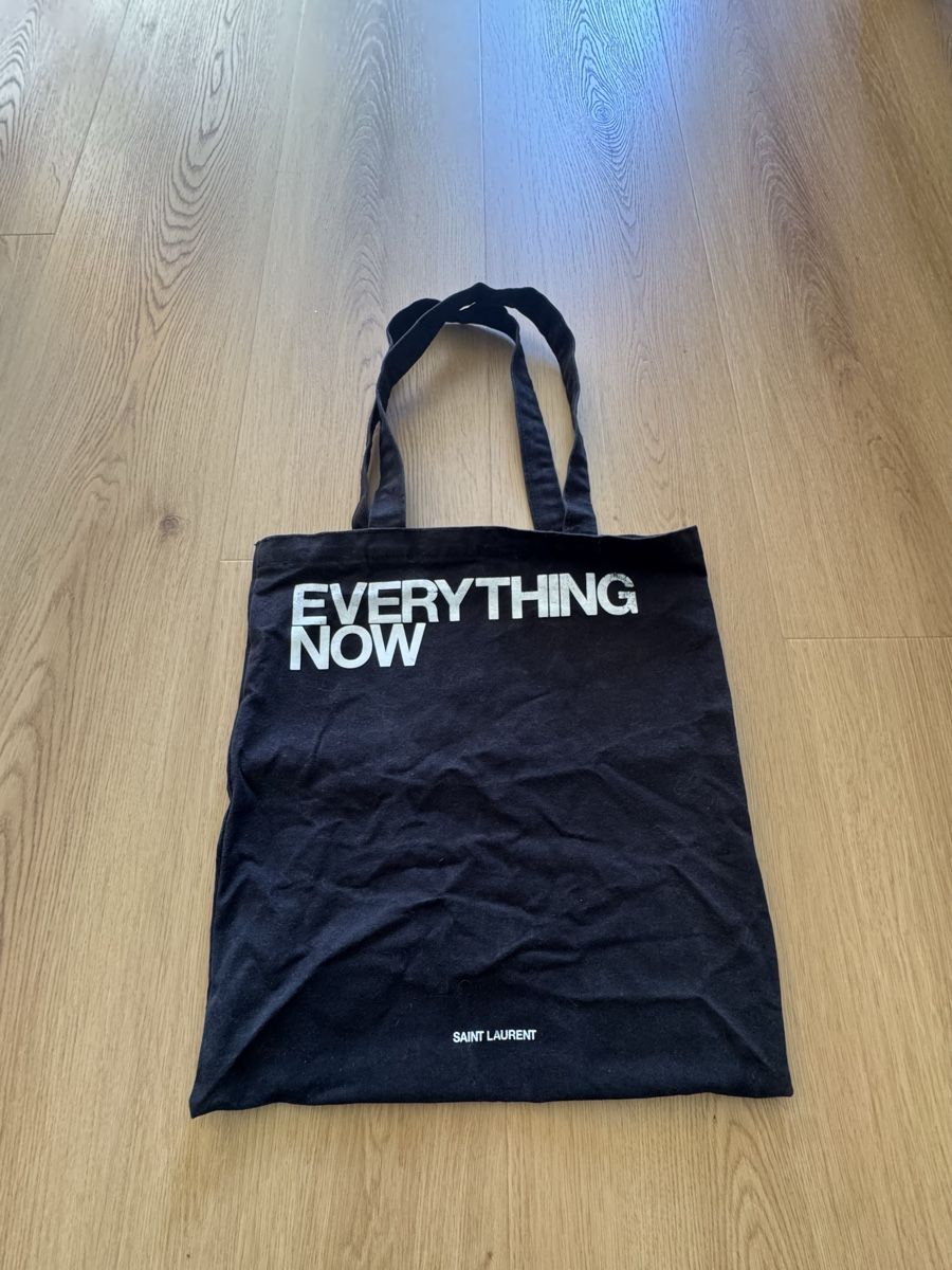 Taschen für Damen: Borsa Saint Laurent nera "Everything Now" cotone nuova 40 ca – Gebraucht aus Giubiasco von Diams0