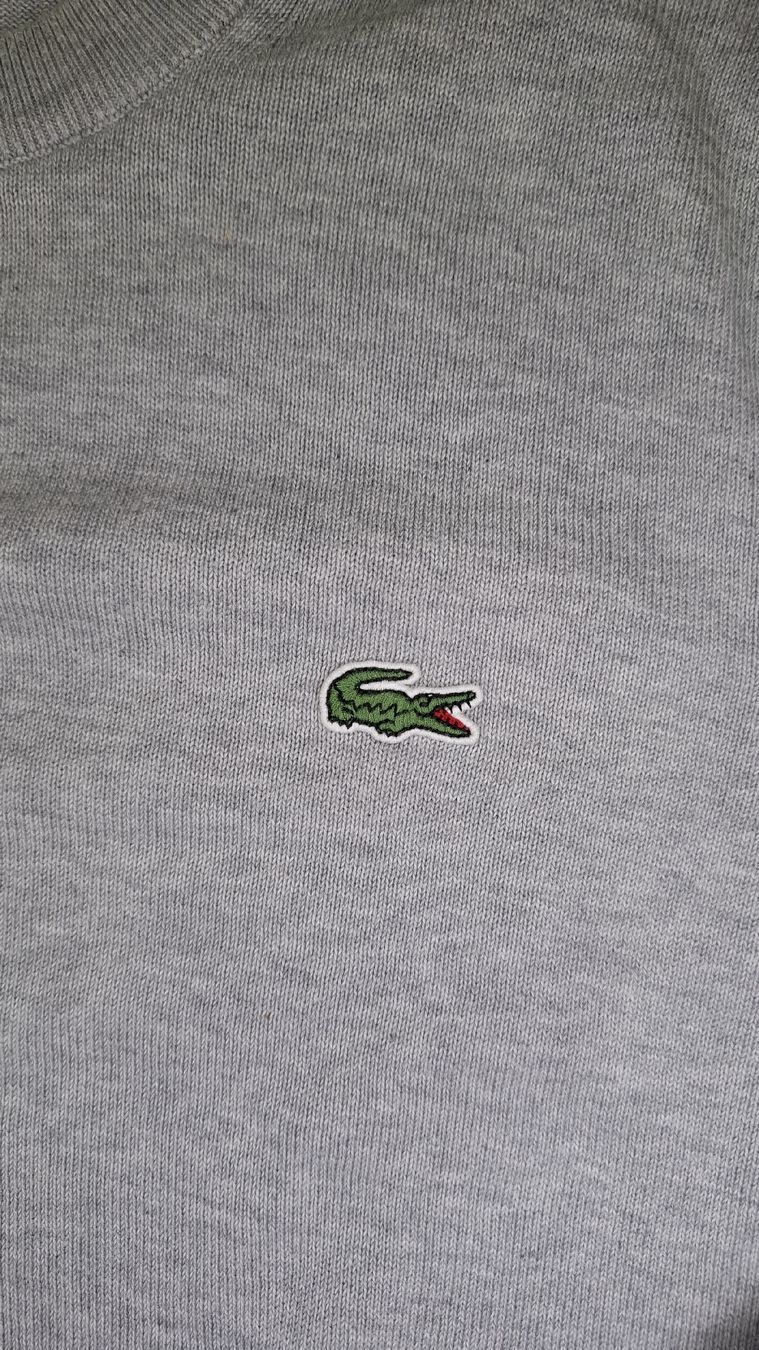 Lacoste Maglioni & Felpe: Pull Lacoste gris, taille S, parfait pour l'automne ! – Usato da Le Landeron venduto da rue_k9kg 1