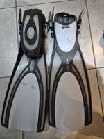 Lot 5 paires palmes de plongée pour botillon. Mares-Scubapro