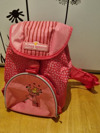 Pinky Queens Kindergartenrucksack mit Herzen
