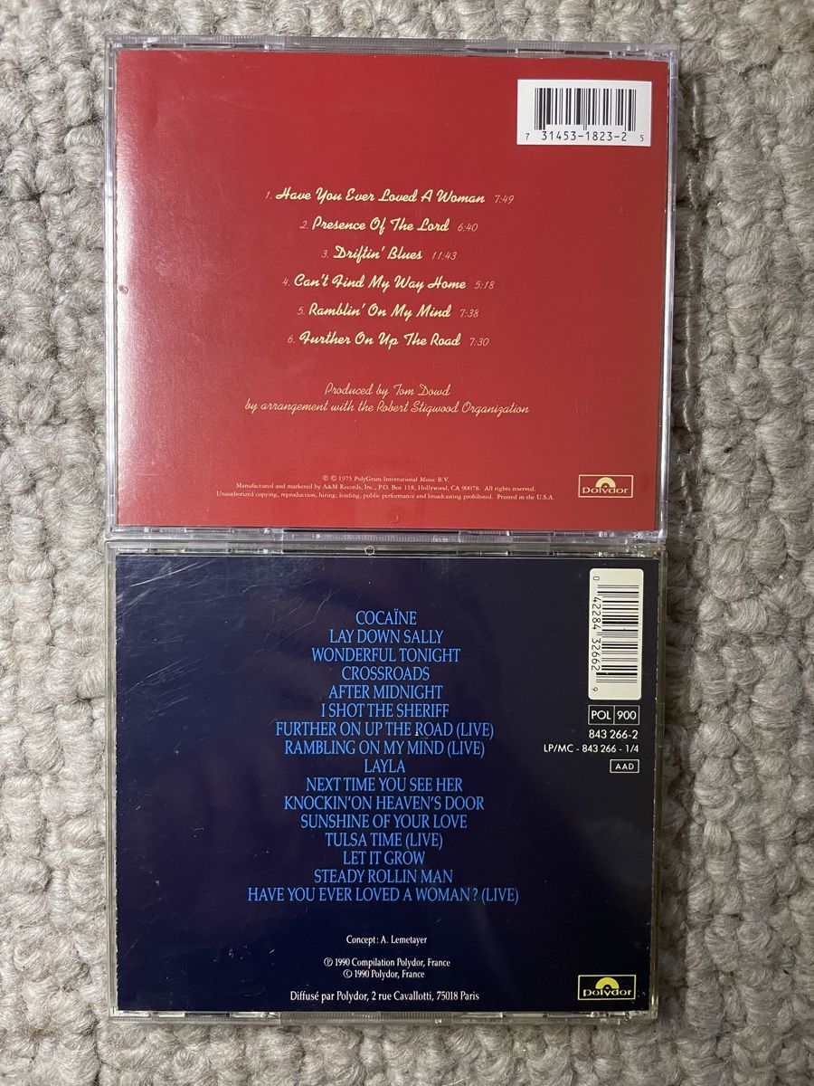 CD: 2x Eric Clapton (1x Remasters) – Usato da Reinach AG venduto da trigger7811 1