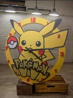 Orologio da parete Pokémon Pikachu – Stampato in 3D