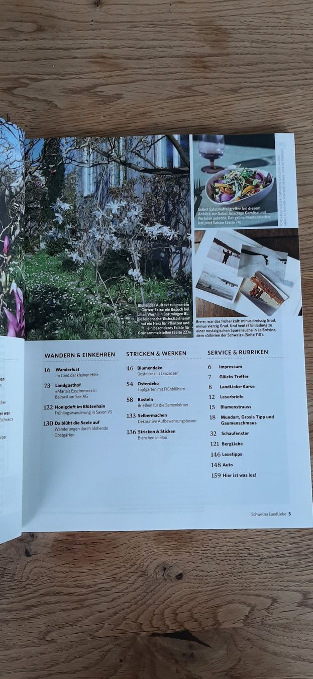 Riviste & Magazine: Schweizer Landliebe Nummer 1 2024 – Nuovo (secondo la descrizione) da Affoltern am Albis venduto da Sabinezc 2