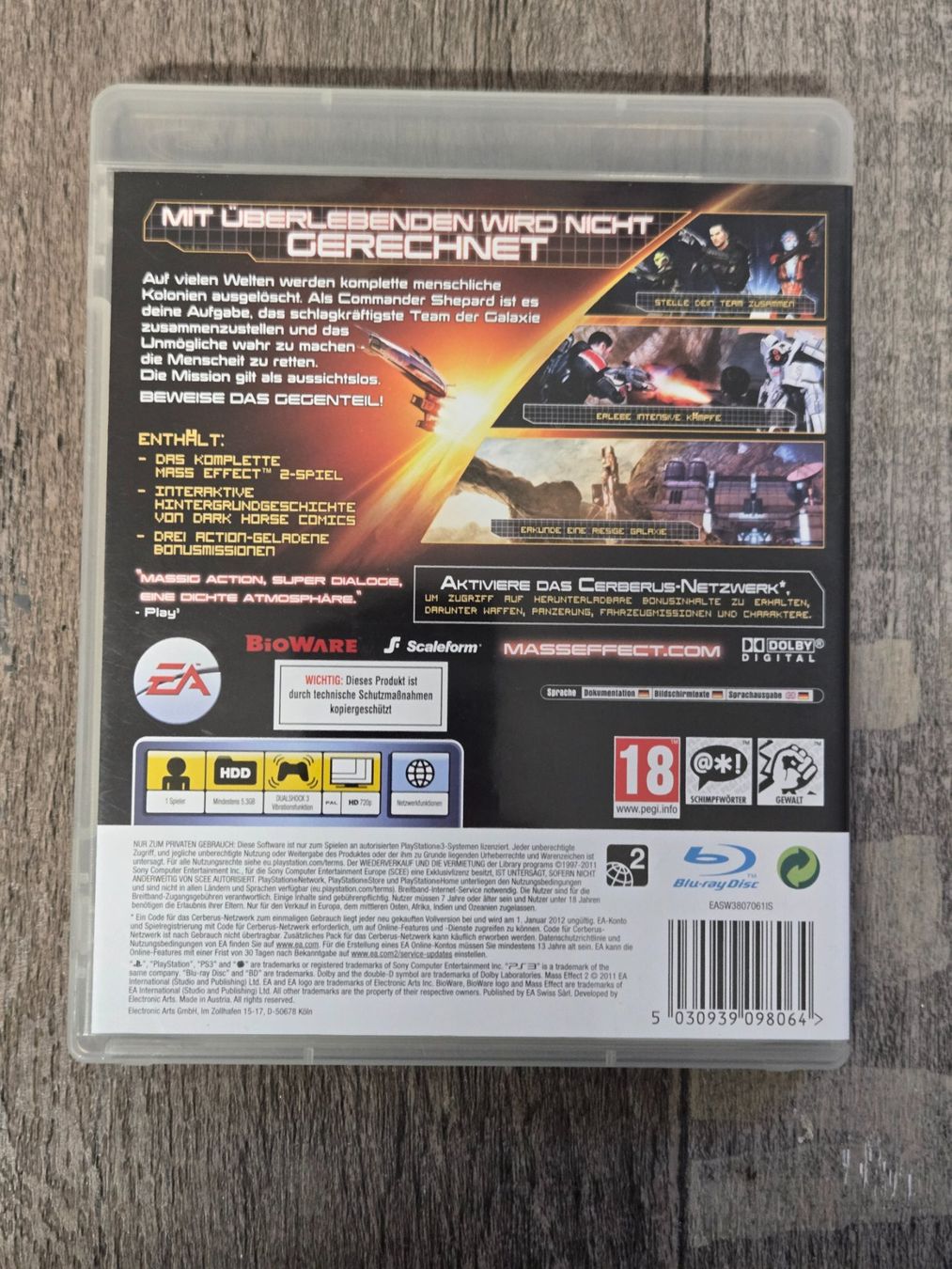 Spiele: Mass Effect 2 - PS3 – Gebraucht aus Crémines von Blakedrake 1