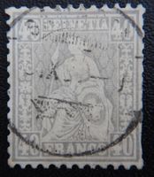 Schweiz Kat. 42 gest. 1878 Kat. 220 Fr.